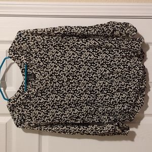 Black and White blouse